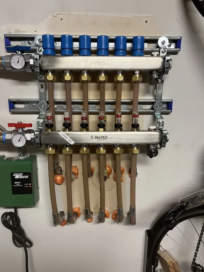 Plumber performing Leak Detection at a residential property in Alachua